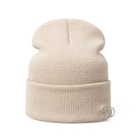 Iron Hoop Knitted Hat Metal Hat Fashion