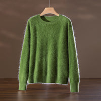 Womens Loose Warm Soft And Fluffy AutumnWinter Fleece Top