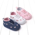 Spring And Autumn Soft Bottom Lace Embroidered Baby Shoes