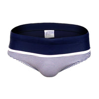 Fashion Elastic Youth Swimming Trunks On The Beach