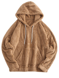Ear Hooded Warm Fleece Sweatshirt