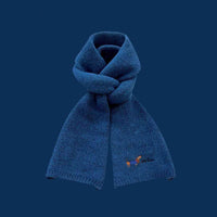All-matching Warm Cold-proof Wool Knitted Small Scarf Women