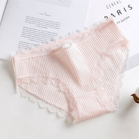 Thread Princess Low-waist Briefs With Cotton