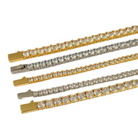 Stainless Steel Titanium Steel Zircon Bracelet