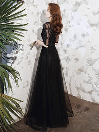 New Black High-end, Luxurious-feel Slimming Dress