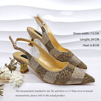 Fashionable Pointed-toe Shoes With A Mid Heel Comfortable Elegant And Versatile