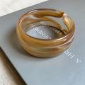 Dopamine-inspired Geometric Resin Bracelet