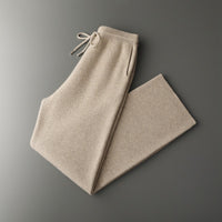 Thickened Casual Hooded Zip-up Cardigan Set