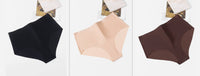 High Waist Plus Size Underwear Women's Half Sheath High Open Briefs