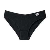 Women's Cotton Underwear Mid Waist Traceless