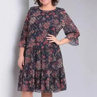 Fashionable Casual Printed Dress New Style