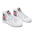 Printed Couple High-top Canvas Shoes