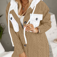 Fashion New Hooded Coat Women's Clothing