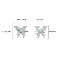 Liquid Metal Butterfly Belt Buckle