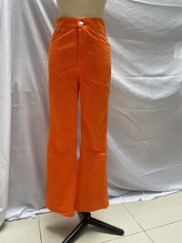 High-waisted Casual Womens Fashionable Casual Trousers