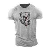 Round Neck 3D Printed Short Sleeve T-shirt