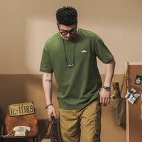 Short-sleeve Cotton Trendy Brand Base Layer Top