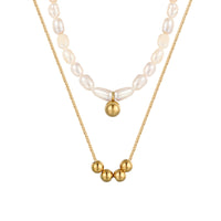 Women's Simple All-Match Freshwater Pearl Necklace