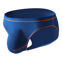 Men's Bamboo Fiber Triangle Underwear With Duck Mouth Pouch, Sexy And Breathable