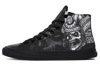 High Top Canvas Shoes For Printing Lovers