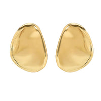 Dramatic Irregular Oval Earrings For Women