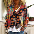 Autumn And Winter Large V-neck Cardigan Short Long Sleeve
