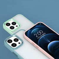 High-grade Metal Ring Transparent Mobile Phone Case