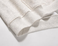 Men's Autumn And Winter Simplicity Solid Color Heavy Loose Pullover Leisure Sports Hoodie