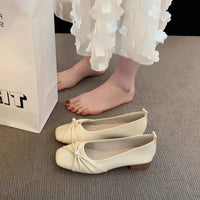 Women's Mary Jane Shoes For Fairy Style Matching Dresses, New Spring 2026 Style, Low-Cut Slip-On Flats