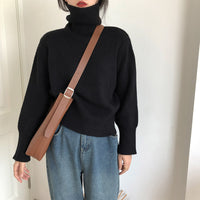 Women's Loose And Simple Pullover Solid Color Sweater