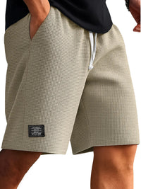 Waffle-Weave Cropped Pants Mens Mid-Years Pants