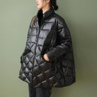 Loose Plus Size Casual Mid-length Cotton And Thickening Cotton-padded Coat