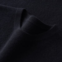 Cashmere Sweater Men's Low Round Neck Business Casual Cashmere Sweater