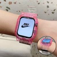Watch Strap Cute Creative Female All-in-one Protective Cover Case