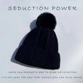 Winter New Knitted Hat All-matching Woolen Hat Solid Color Knitted Hat