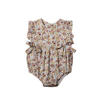 Hollow Baby's Romper Baek Bo-ram Floral