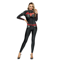 Halloween Ghost Festival 3D Horror Skull Frame Printed Jumpsuit