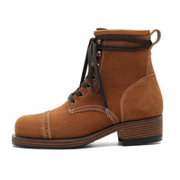 Retro New Style Motorcycle Martin Short Boots