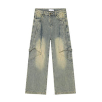 Casual Student Stitching Design American Jeans