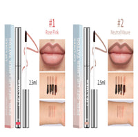Matte Finish No Stain On Cup Hook Line Lip Stick