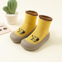 Thick-soled Childrens Sock Mid-calf Baby Indoor Shoes