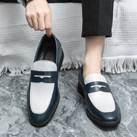 British Style Korean Style Slip-on Casual Leather Shoes