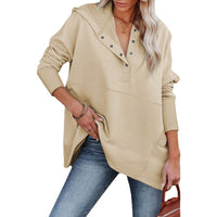 Womens New Loose Casual Batwing Hoodie With A Hood