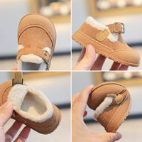 Plus Velvet Soft Bottom Non-slip Cotton Small Child Toddler Shoes