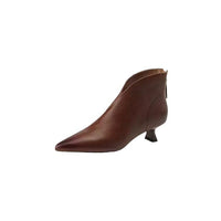 French-style Kitten-heeled Chic Ankle Boots