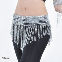 Triangle Tassel Waist Chain Beading Bead Necklace Waist Chain