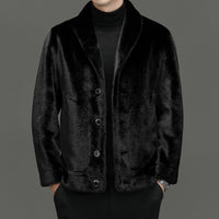 Padded Coat Fur Integrated Double-sided Top
