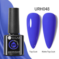 Matte Klein Blue Gel Nail Polish