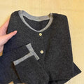Bandage Dress Cashmere Sweater Coat Knitted Cardigan