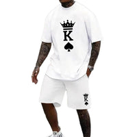 Personality Men's 3D Digital Printing Suit